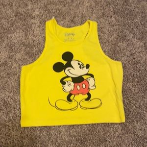 Disney crop top tank